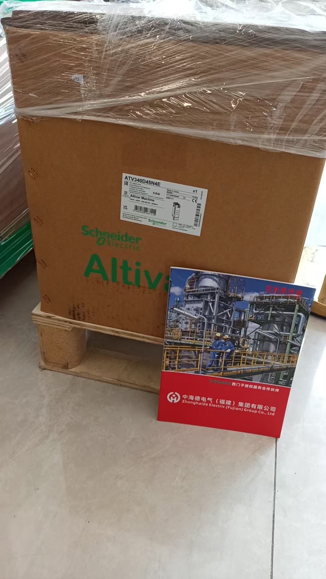 SCHNEIDER ATV340D45N4E变频器
