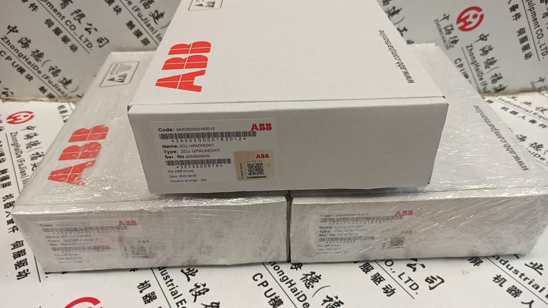 ABB ZCU-12PACKEDKIT变频器备件